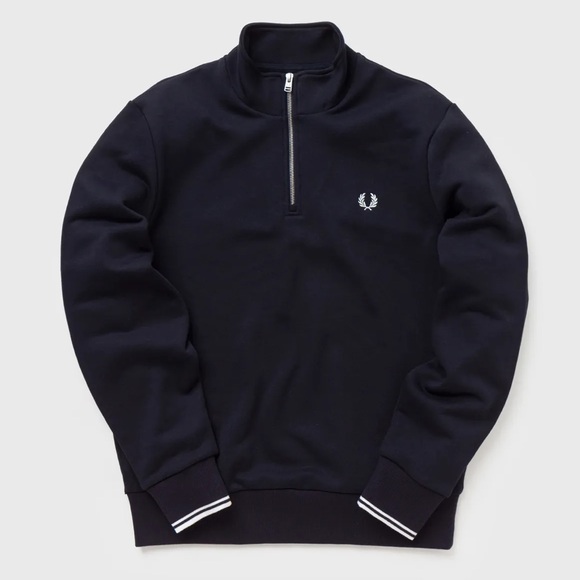 Fred Perry Half Zip - Picture 2 of 4